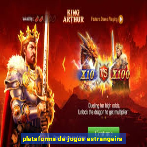 plataforma de jogos estrangeira